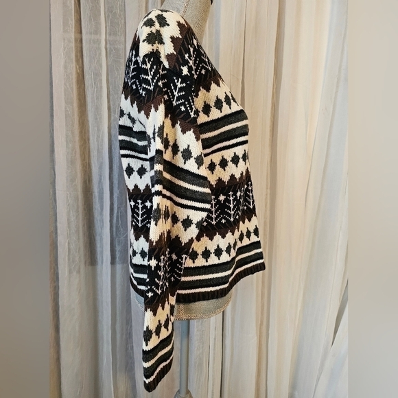 Christopher & Banks Hand Embroidered, Button-Up Sweater - Picture 2 of 5